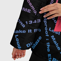 Куртка зимняя женская BTS SONGS Z, цвет: 3D-черный — фото 2