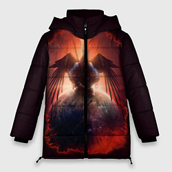 Куртка зимняя женская АНГЕЛ, цвет: 3D-красный