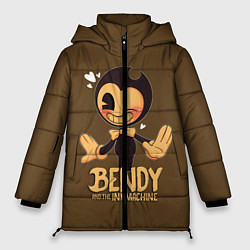 Куртка зимняя женская Bendy And The Ink Machine, цвет: 3D-красный