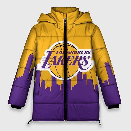 Женская зимняя куртка LOS ANGELES LAKERS / 3D-Красный – фото 1