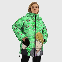 Куртка зимняя женская Моб Психо, цвет: 3D-светло-серый — фото 2