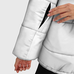 Куртка зимняя женская Dont give up, цвет: 3D-черный — фото 2