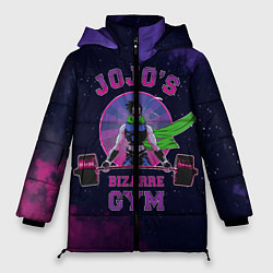 Куртка зимняя женская JoJo’s Bizarre Adventure Gym, цвет: 3D-черный