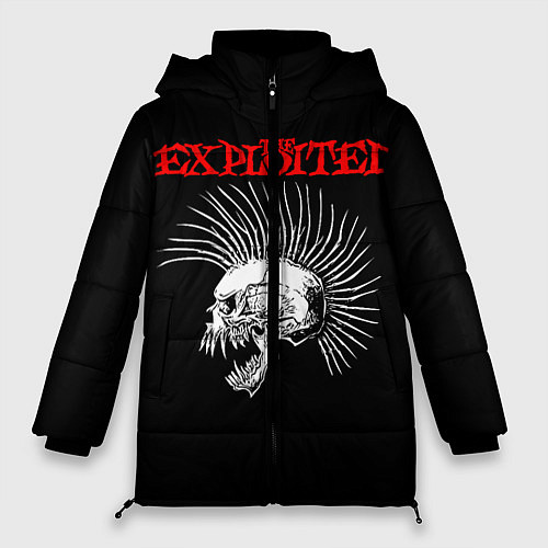 Женская зимняя куртка The Exploited / 3D-Черный – фото 1