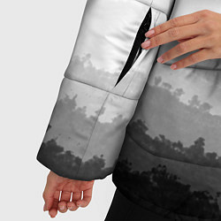 Куртка зимняя женская ЧЁРНЫЙ ВОРОН, цвет: 3D-светло-серый — фото 2