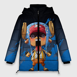 Куртка зимняя женская One Piece Тони Чоппер, цвет: 3D-красный