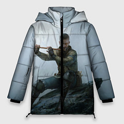 Куртка зимняя женская Господин Зеркало, цвет: 3D-черный