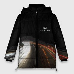 Куртка зимняя женская Night route, цвет: 3D-черный