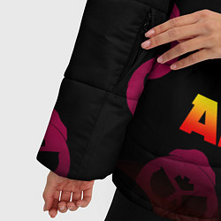 Куртка зимняя женская BRAWL STARS AMBER, цвет: 3D-черный — фото 2