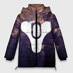 Куртка зимняя женская DESTINY 2, цвет: 3D-черный