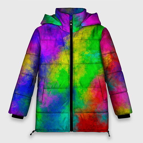 Женская зимняя куртка Multicolored / 3D-Черный – фото 1