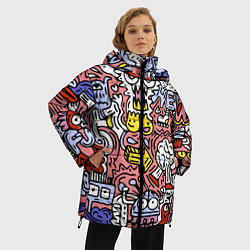 Куртка зимняя женская Tosh, цвет: 3D-черный — фото 2