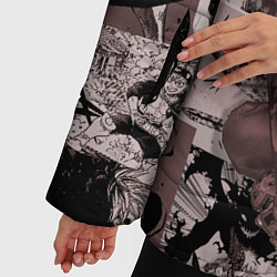 Куртка зимняя женская Аста, цвет: 3D-черный — фото 2