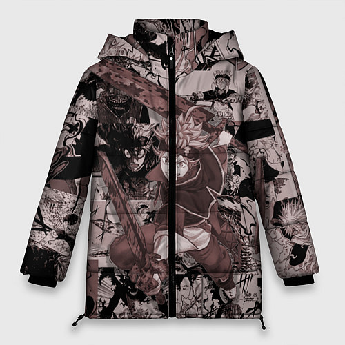 Женская зимняя куртка Аста / 3D-Черный – фото 1