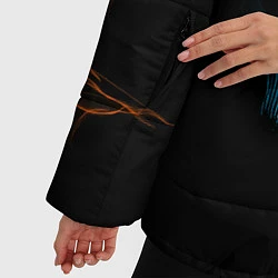Куртка зимняя женская HARD CORE, цвет: 3D-черный — фото 2