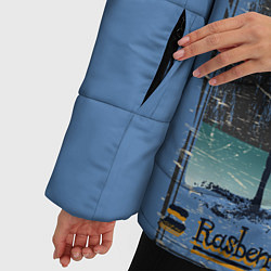 Куртка зимняя женская Аляска, цвет: 3D-черный — фото 2