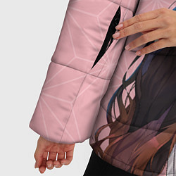 Куртка зимняя женская Nezuko, цвет: 3D-светло-серый — фото 2