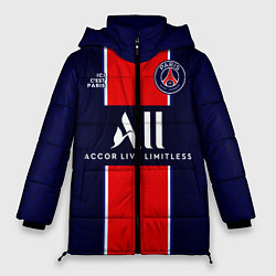 Куртка зимняя женская PSG домашняя сезон 2021, цвет: 3D-черный
