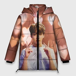 Куртка зимняя женская JUNGKOOK BTS, цвет: 3D-светло-серый