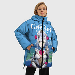 Куртка зимняя женская Genshin Impact, цвет: 3D-черный — фото 2