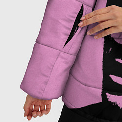 Куртка зимняя женская Lil peep, цвет: 3D-черный — фото 2