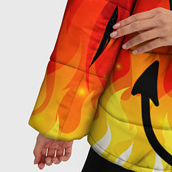 Куртка зимняя женская РАЗОЧАРОВАНИЕ ЛЮЦИ, цвет: 3D-светло-серый — фото 2