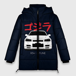 Куртка зимняя женская Skyline R34 Z-Tune, цвет: 3D-черный
