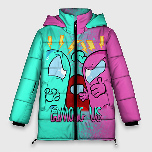 Женская зимняя куртка AMONG US / 3D-Черный – фото 1
