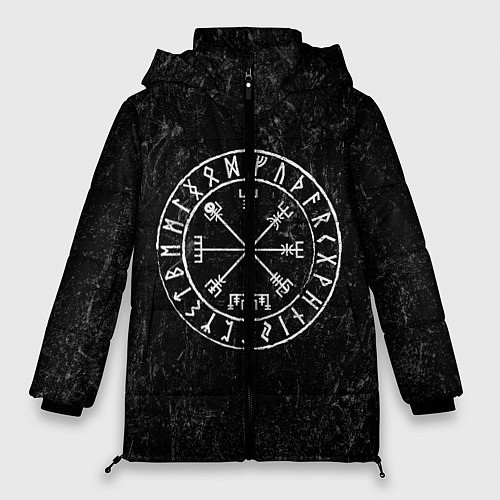 Женская зимняя куртка Вегвизир / 3D-Черный – фото 1