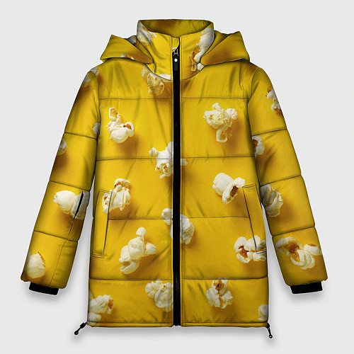 Женская зимняя куртка Попкорн / 3D-Черный – фото 1