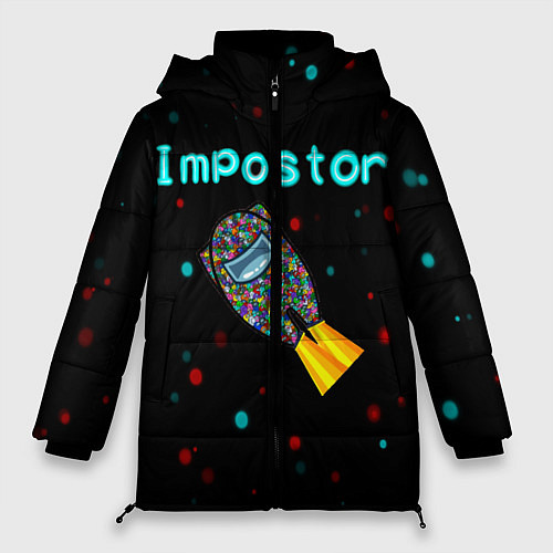 Женская зимняя куртка Impostor / 3D-Черный – фото 1