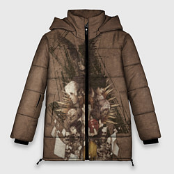 Куртка зимняя женская Death Note, цвет: 3D-красный