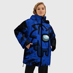 Куртка зимняя женская AMONG US - СОНИК, цвет: 3D-черный — фото 2