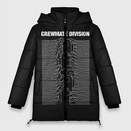 Женская зимняя куртка CrewMate Division / 3D-Черный – фото 1