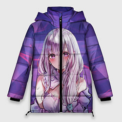 Куртка зимняя женская Эмилия, цвет: 3D-черный