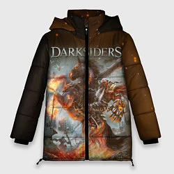 Куртка зимняя женская Darksiders Z, цвет: 3D-красный