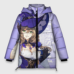 Куртка зимняя женская GENSHIN IMPACT, ЛИЗА, цвет: 3D-светло-серый