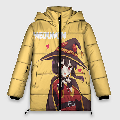 Женская зимняя куртка Megumin / 3D-Черный – фото 1