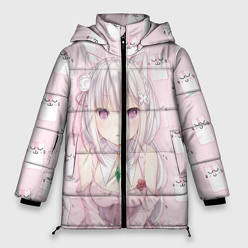 Женская зимняя куртка Эмилия / 3D-Черный – фото 1