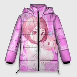 Куртка зимняя женская Урарака Очако, цвет: 3D-светло-серый