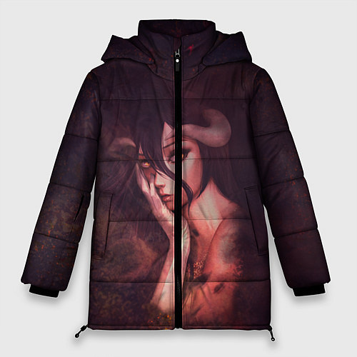 Женская зимняя куртка Альбедо / 3D-Черный – фото 1