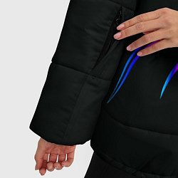 Куртка зимняя женская Лошадка, цвет: 3D-светло-серый — фото 2