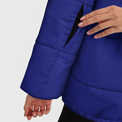 Куртка зимняя женская Синий, цвет: 3D-черный — фото 2