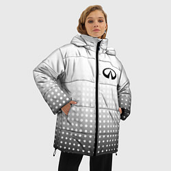 Куртка зимняя женская Infiniti, цвет: 3D-светло-серый — фото 2