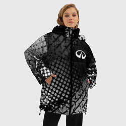 Куртка зимняя женская Infiniti, цвет: 3D-черный — фото 2