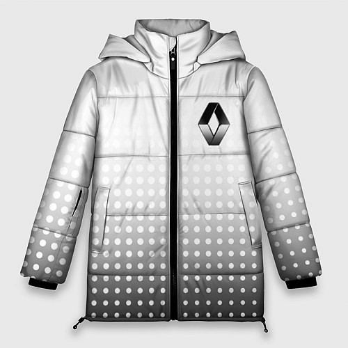 Женская зимняя куртка Renault / 3D-Черный – фото 1
