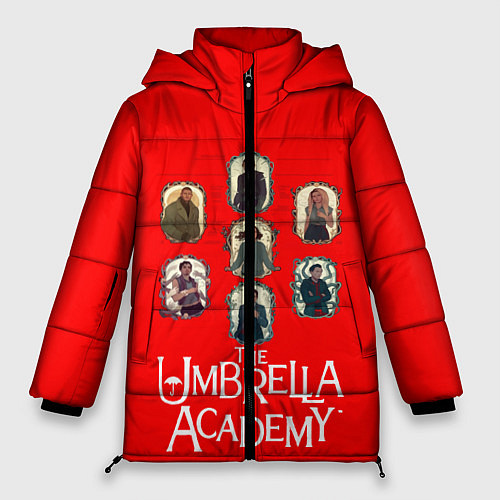 Женская зимняя куртка Академия амбрелла / 3D-Черный – фото 1