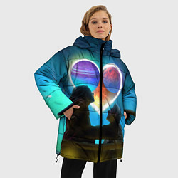 Куртка зимняя женская Ваня Дмитриенко Венера-Юпитер, цвет: 3D-красный — фото 2