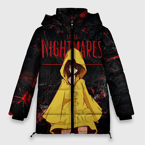 Женская зимняя куртка Little Nightmares 2 / 3D-Черный – фото 1