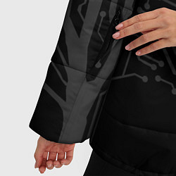 Куртка зимняя женская БИТКОИН BITCOIN, цвет: 3D-черный — фото 2